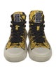 Versace Greca Pattern Canvas Sneakers