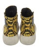 Versace Greca Pattern Canvas Sneakers