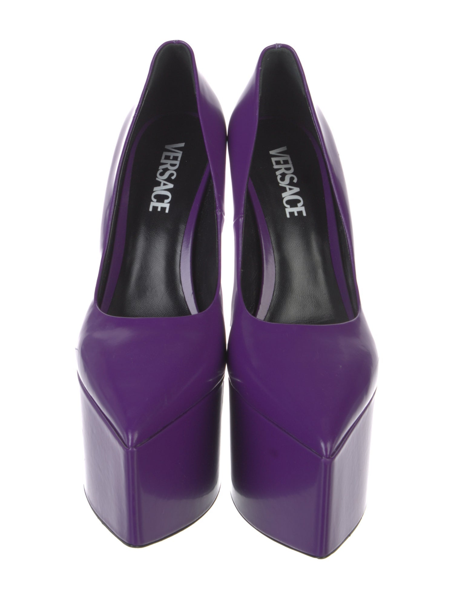 Versace Leather Pumps