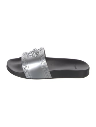 Versace Medusa Insignia Rubber Slides