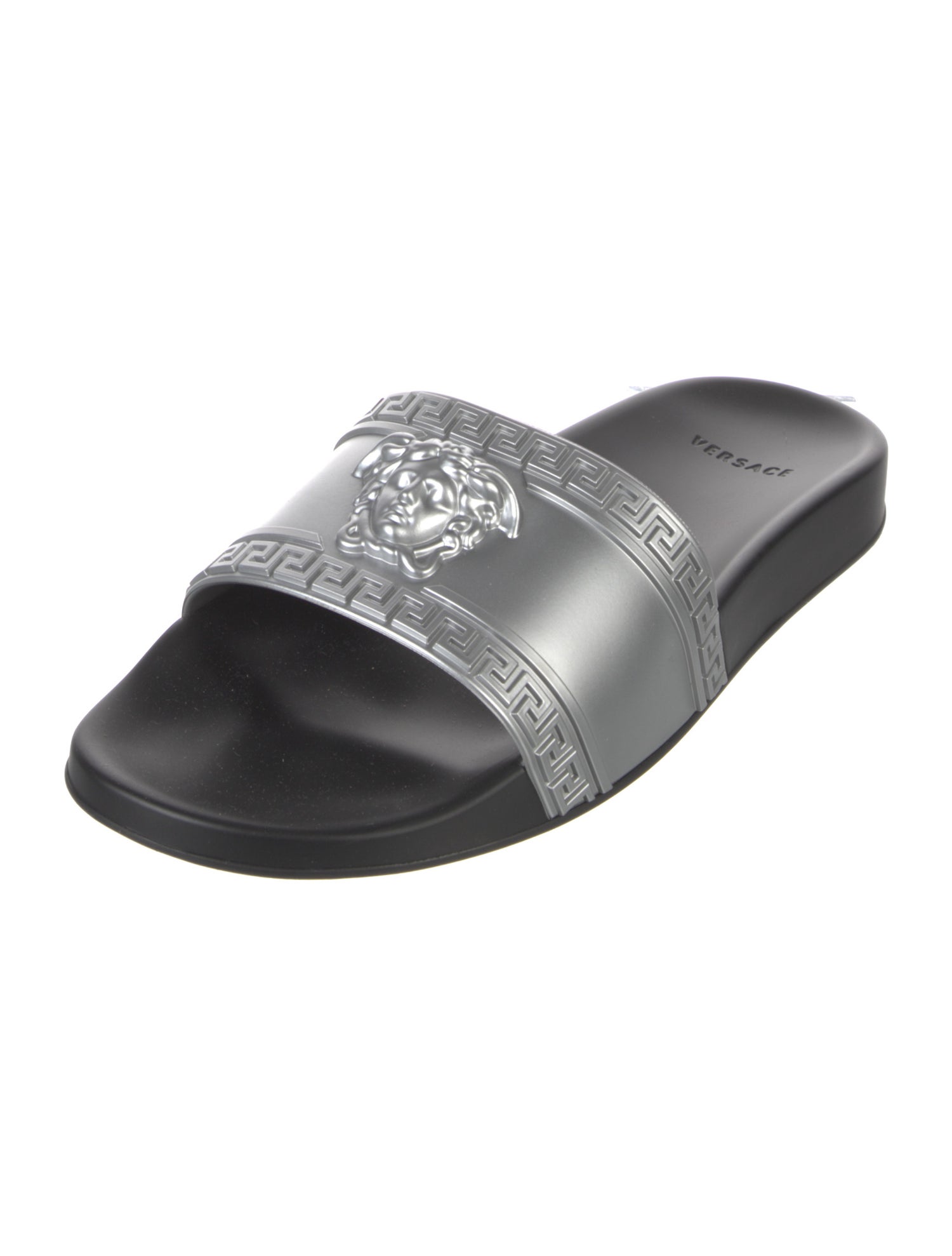 Versace Medusa Insignia Rubber Slides