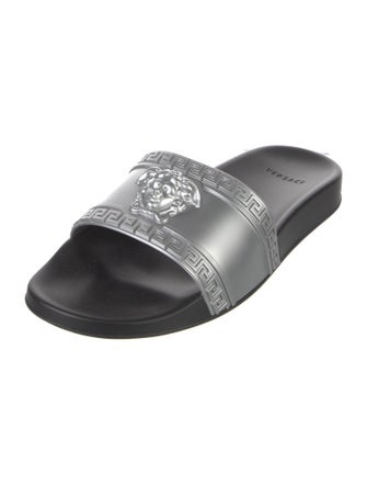 Versace Medusa Insignia Rubber Slides