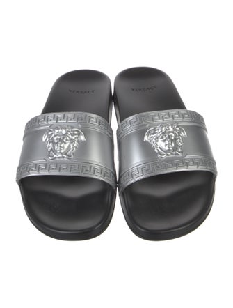 Versace Medusa Insignia Rubber Slides