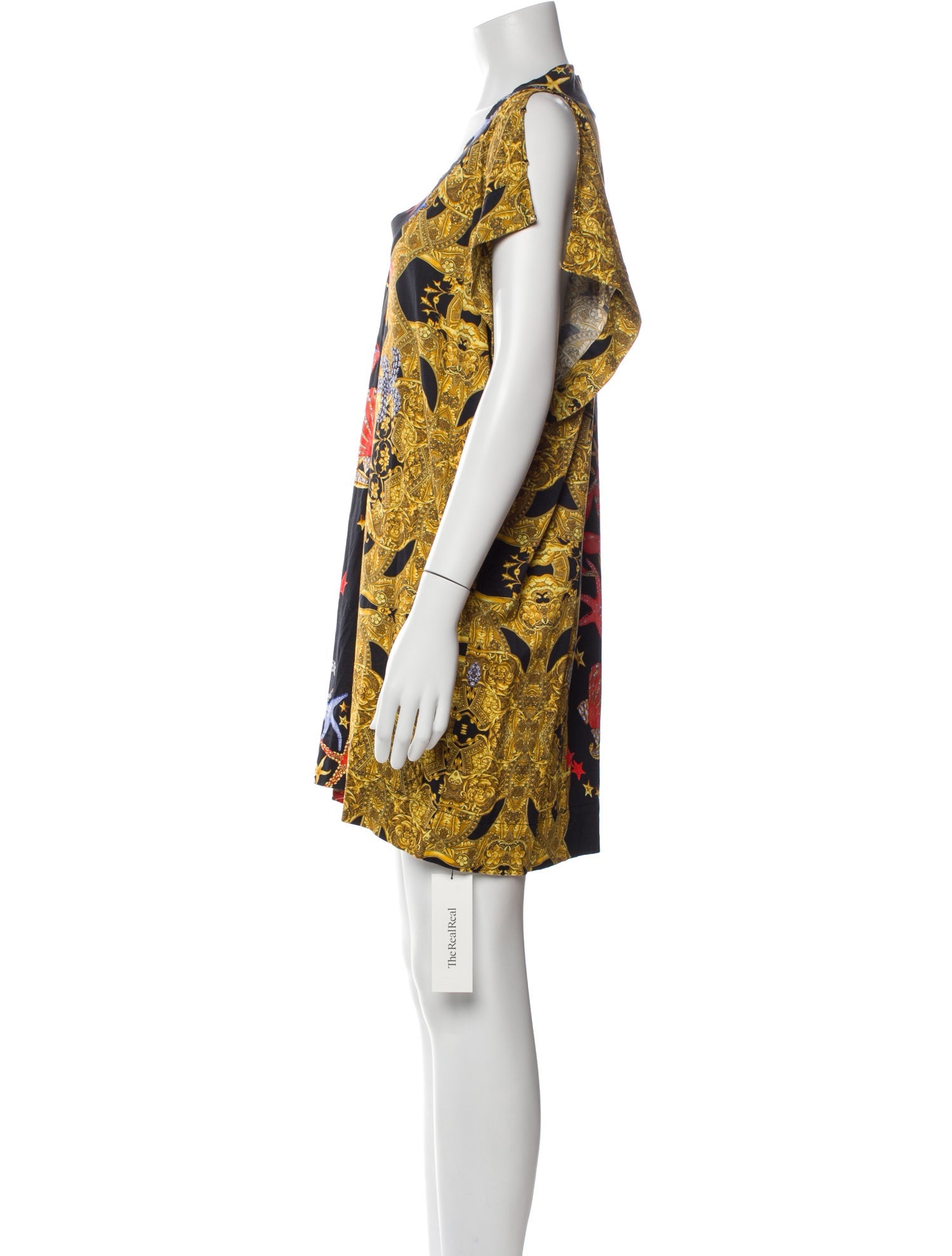 Versace Printed Mini Dress