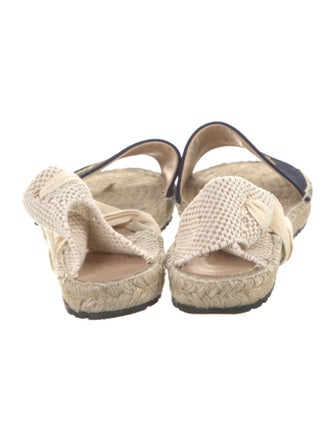 Versace Canvas Printed Espadrilles