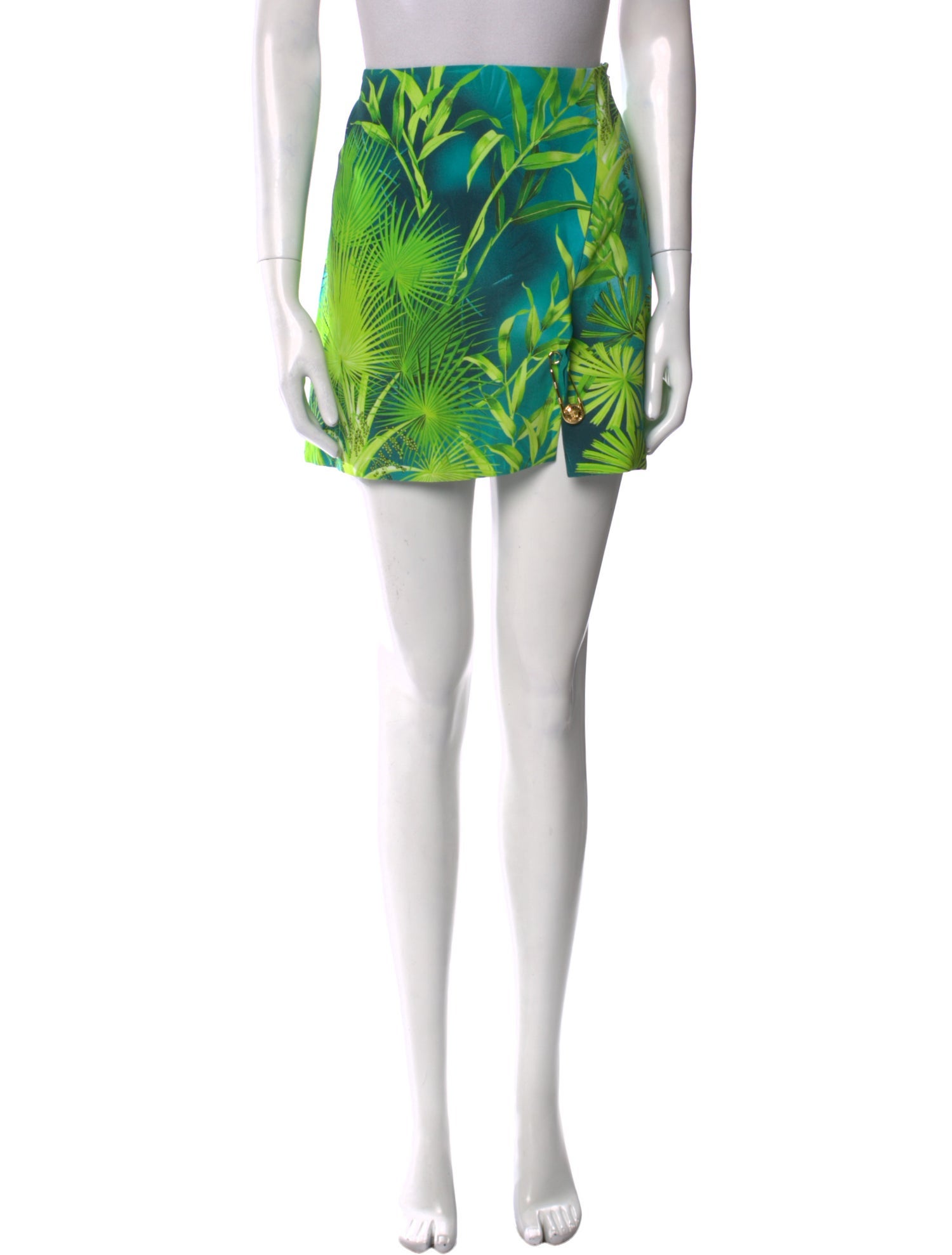 Versace Printed Mini Skirt