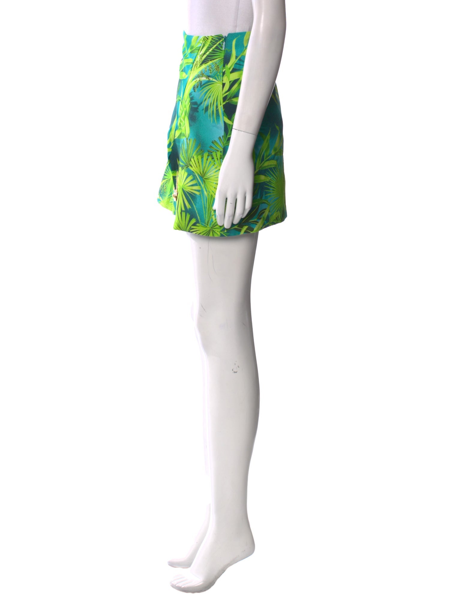 Versace Printed Mini Skirt