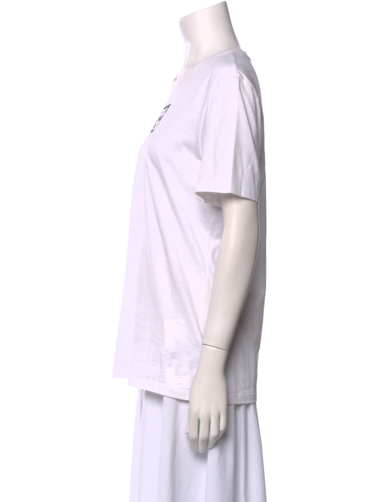 Versace Graphic Print Crew Neck T-Shirt