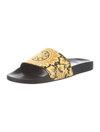 Versace Medusa Insignia Rubber Slides