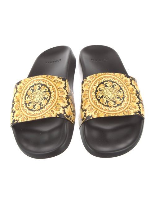 Versace Medusa Insignia Rubber Slides
