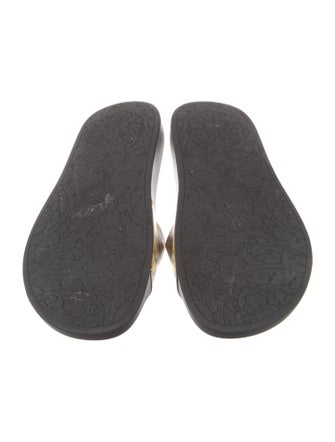 Versace Medusa Insignia Rubber Slides