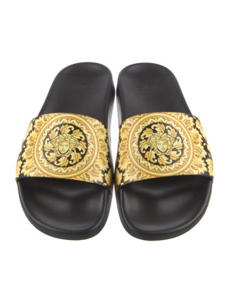 Versace Medusa Insignia Rubber Slides