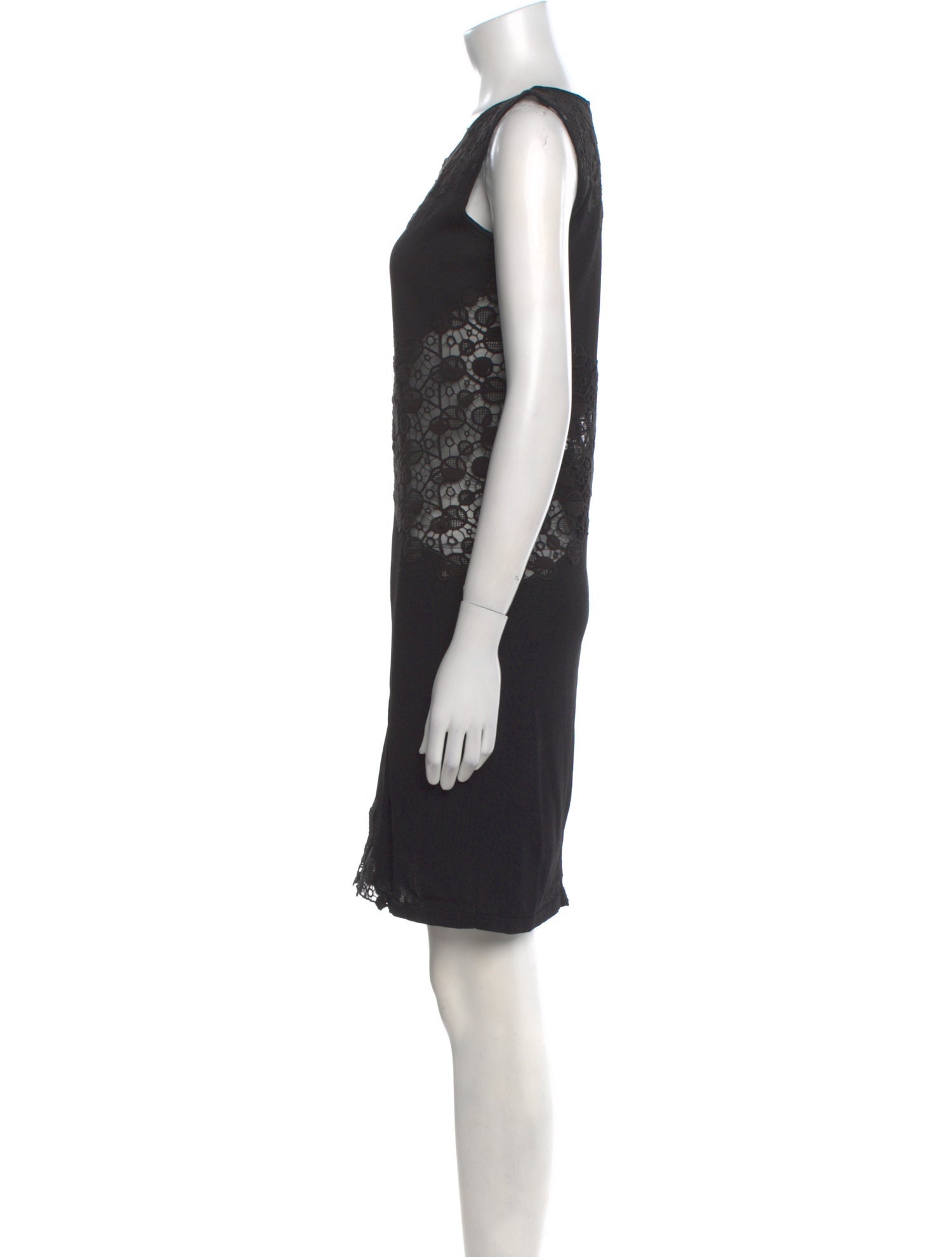 Versace Lace Pattern Mini Dress