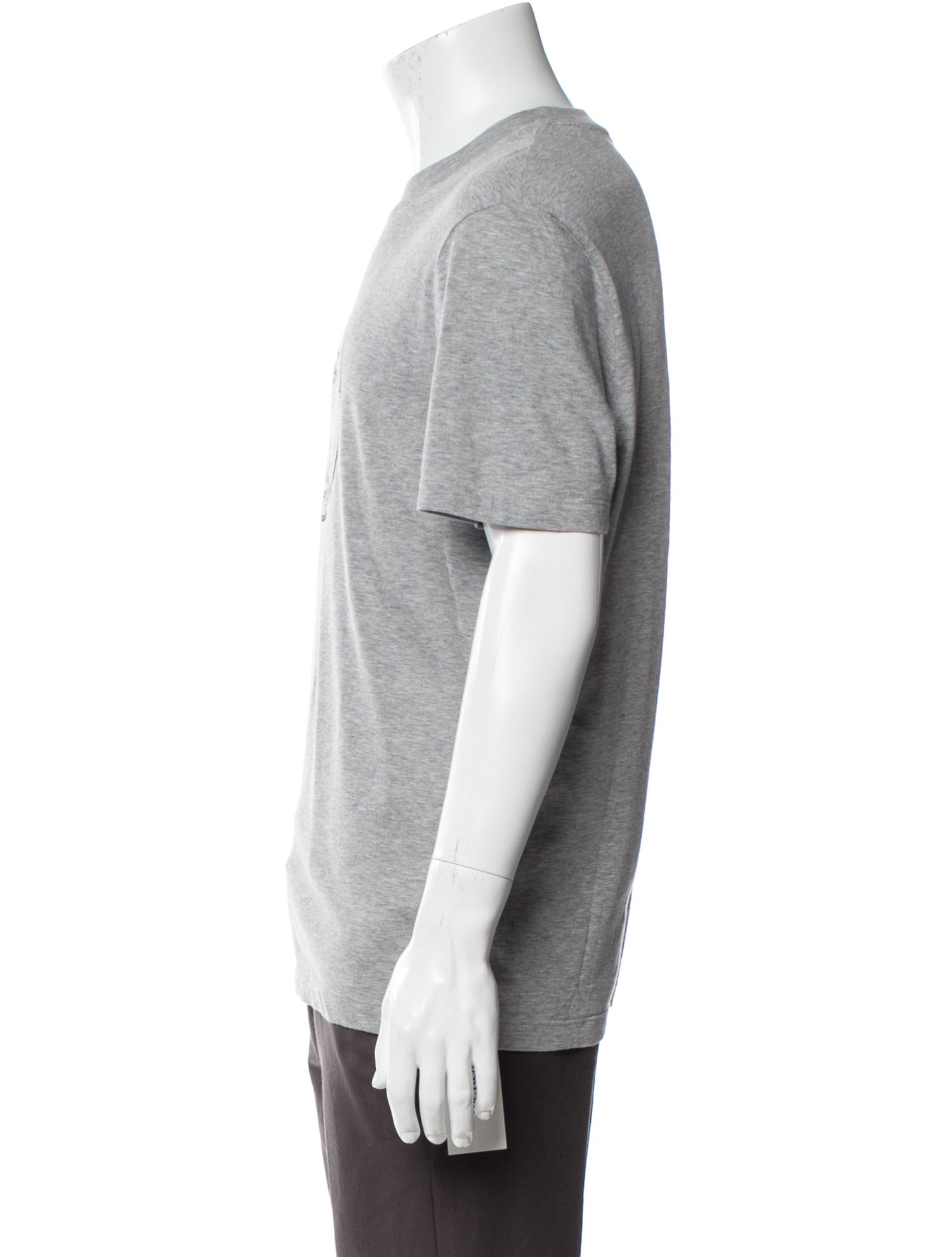Versace Graphic Print Crew Neck T-Shirt