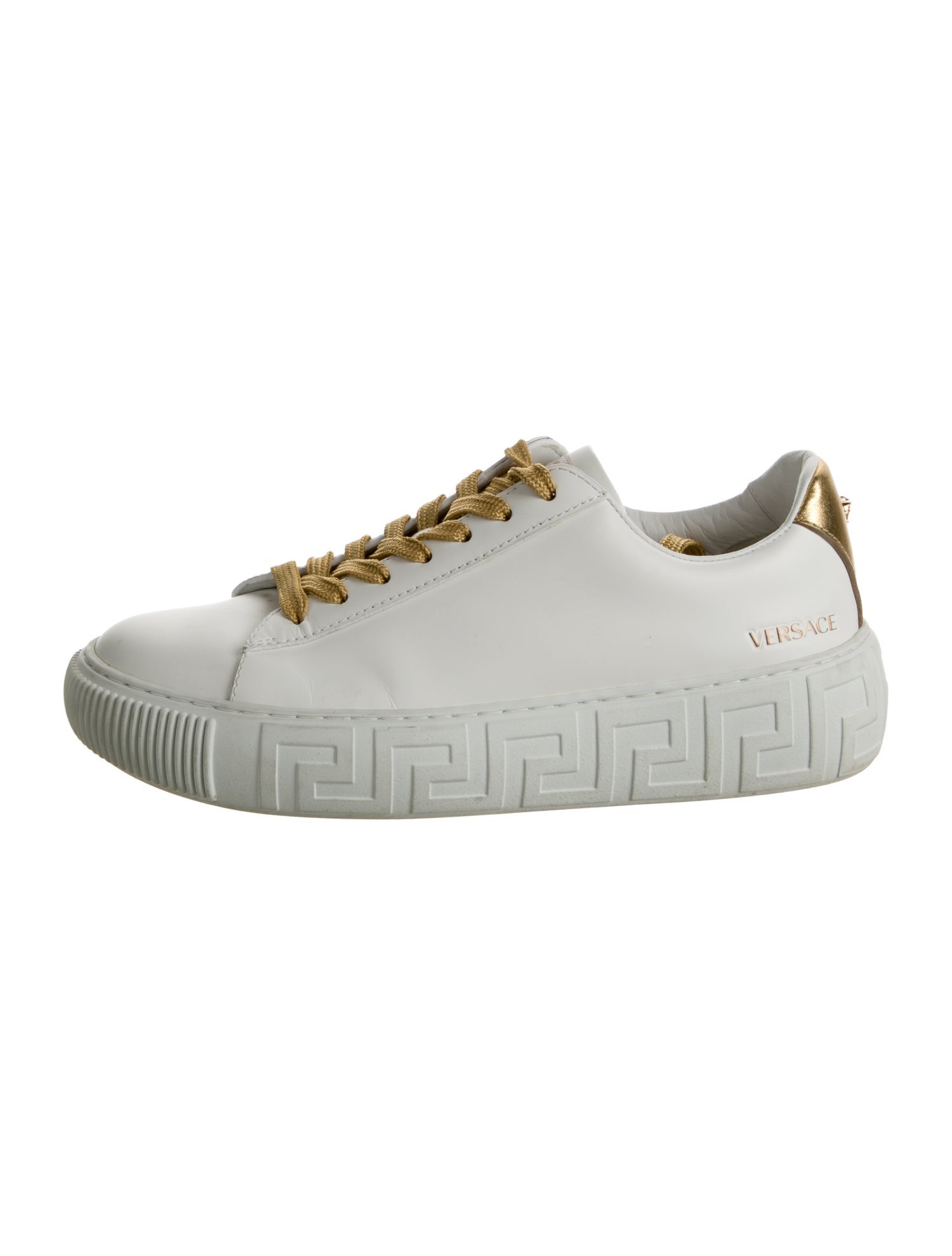 Versace Leather Sneakers