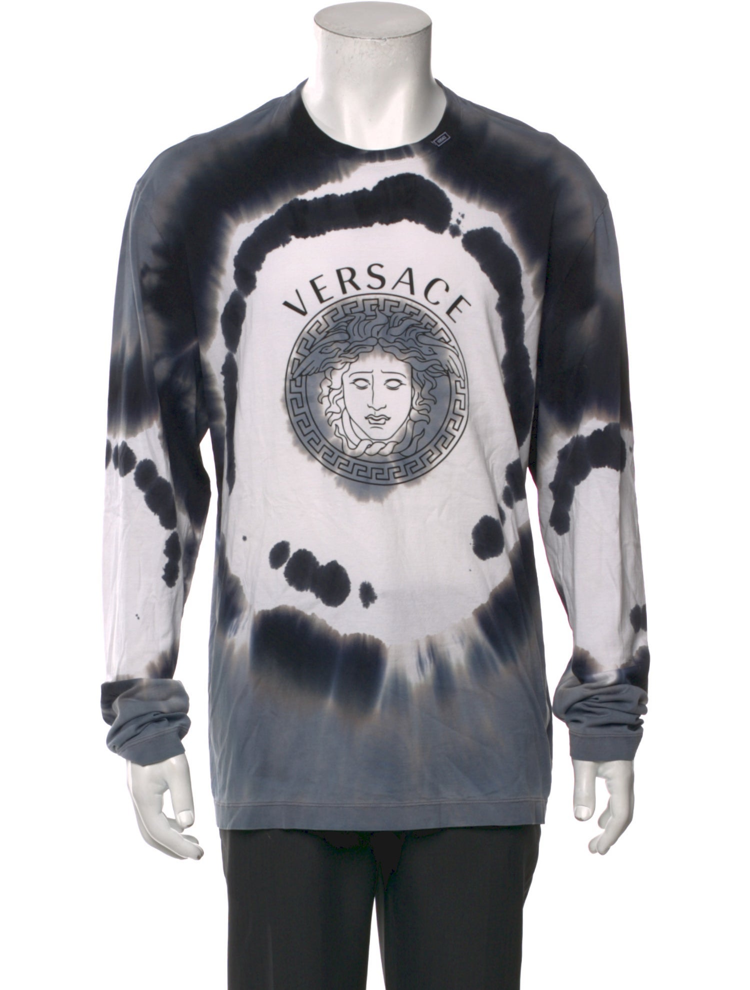 Versace Graphic Print Crew Neck T-Shirt