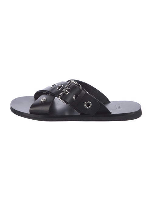 Versace Leather Slides