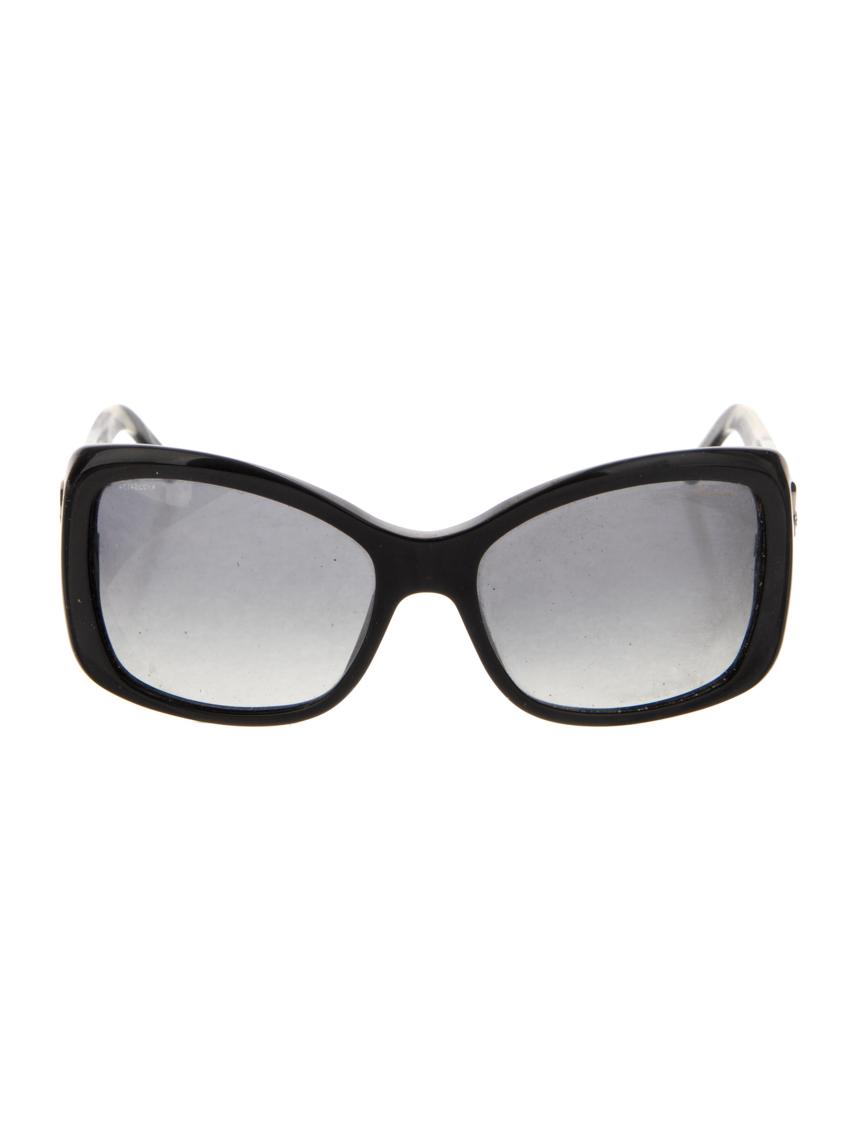 Versace Oversize Gradient Sunglasses