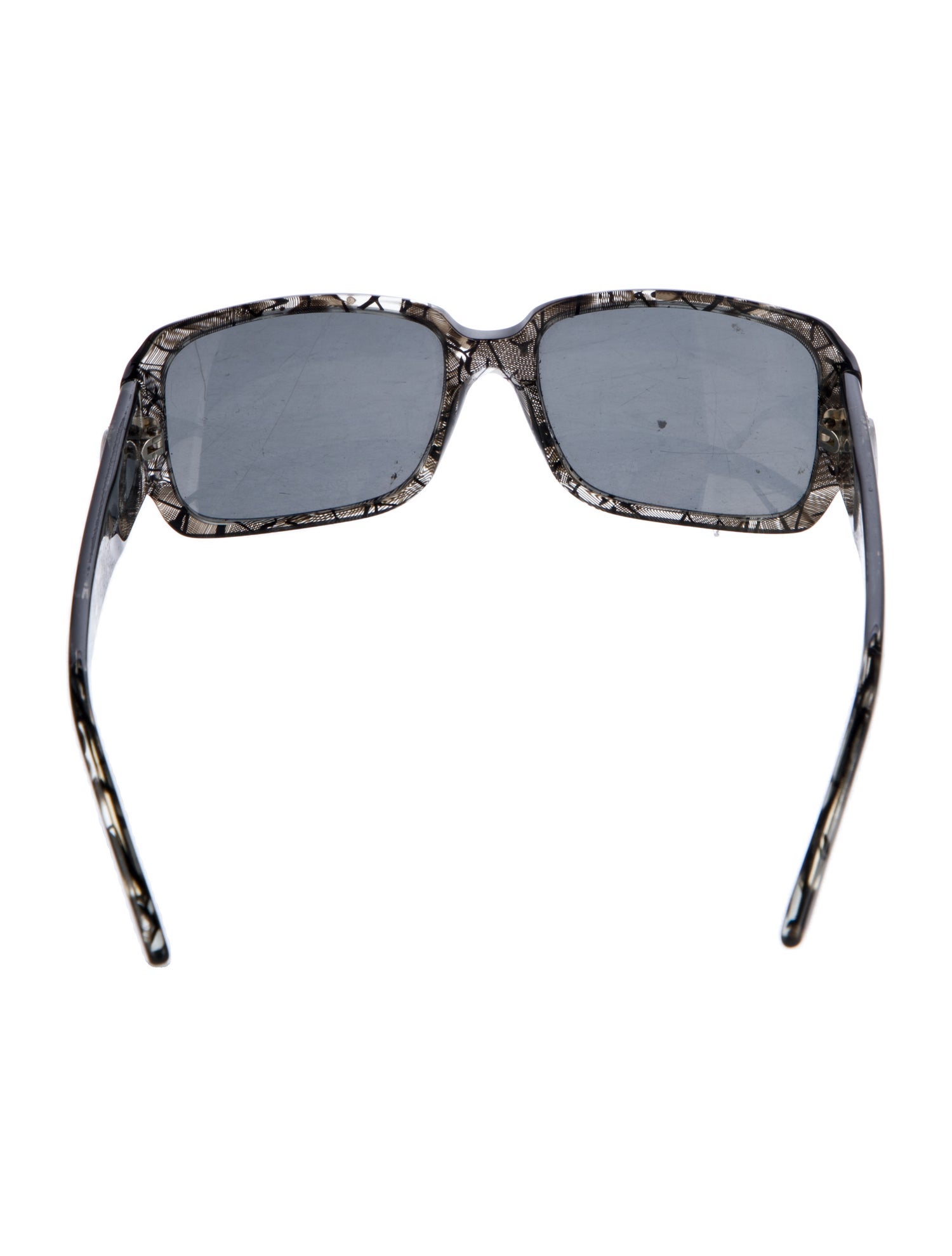 Versace Oversize Tinted Sunglasses