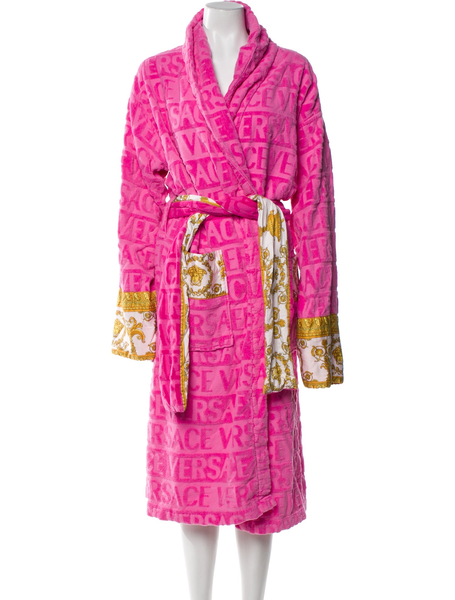 Versace Printed Robe