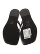 Versace Leather T-Strap Sandals