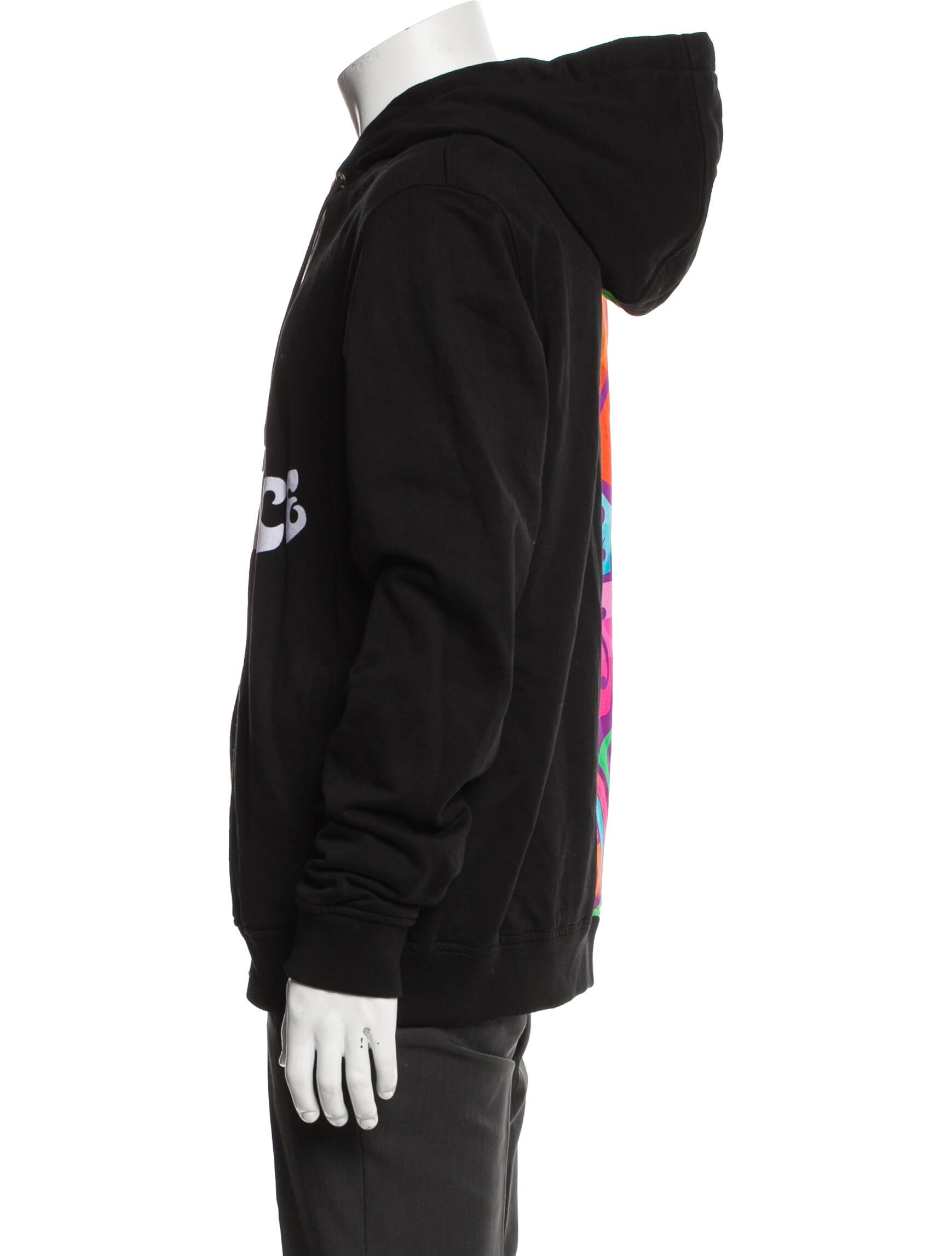 Versace Graphic Print Crew Neck Hoodie