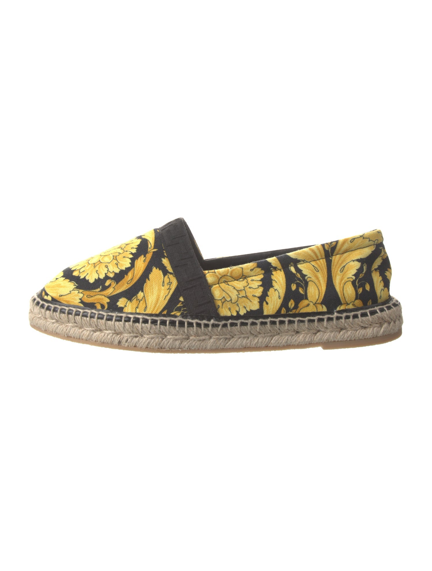 Versace Canvas Printed Espadrilles