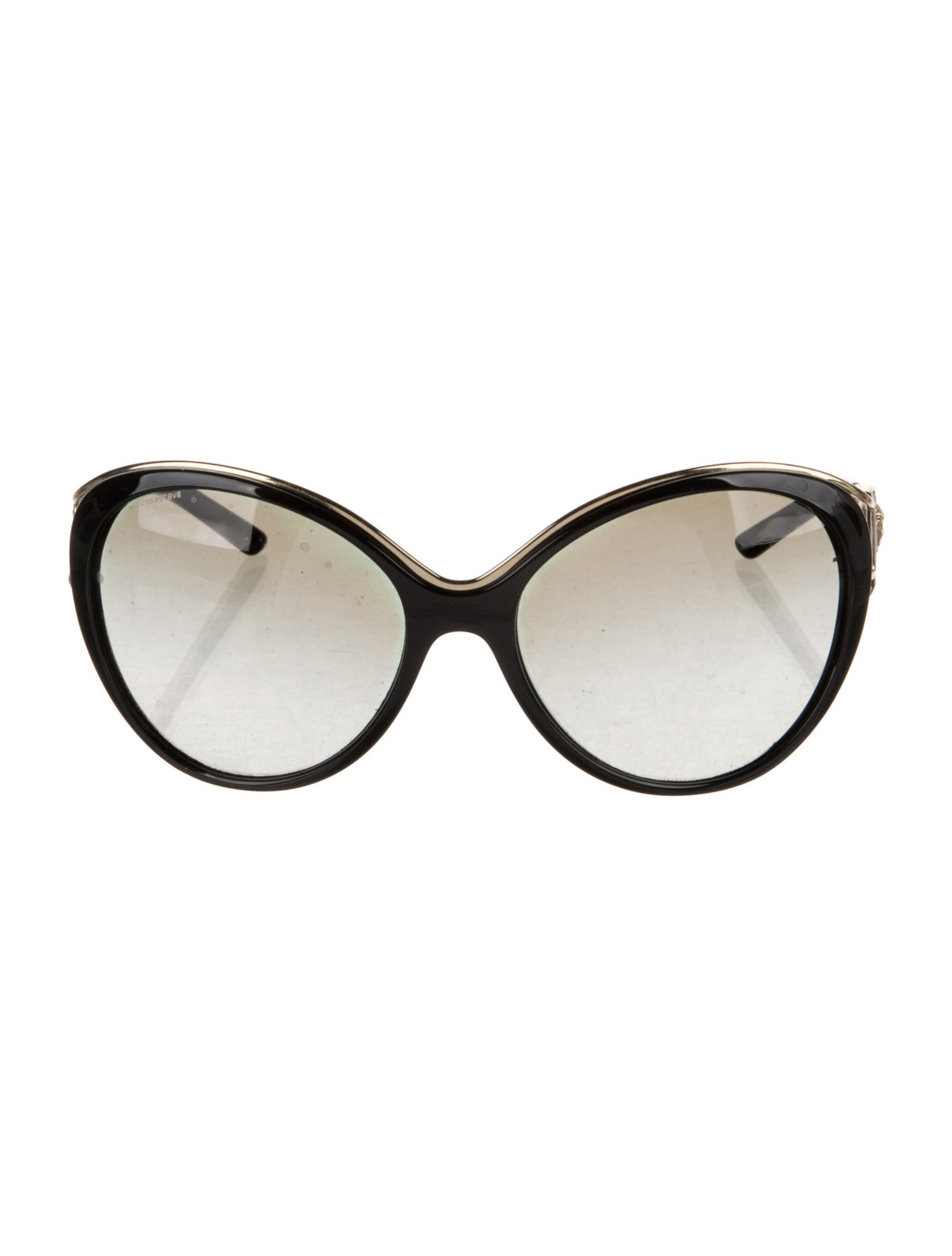 Versace Oversize Gradient Sunglasses