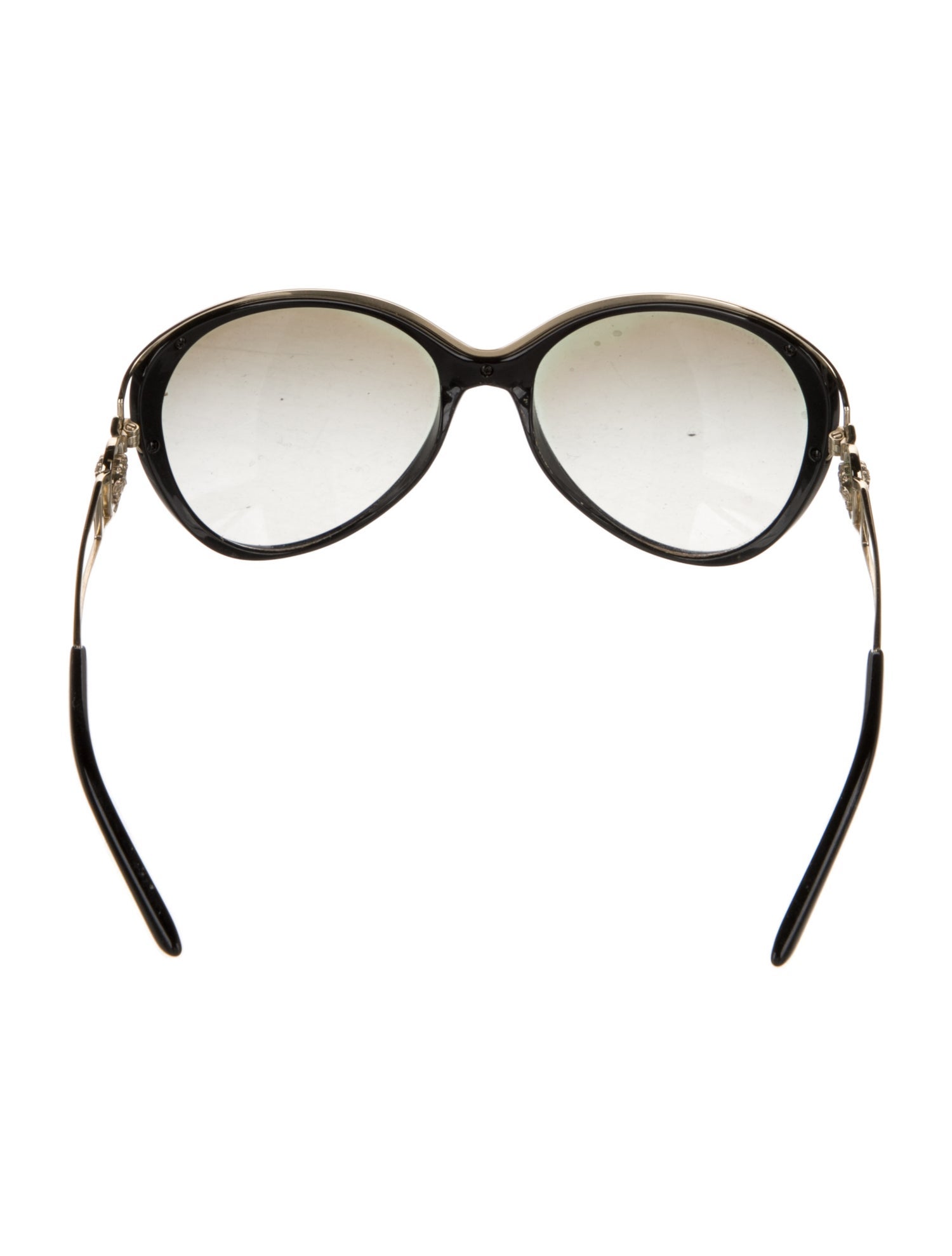 Versace Oversize Gradient Sunglasses