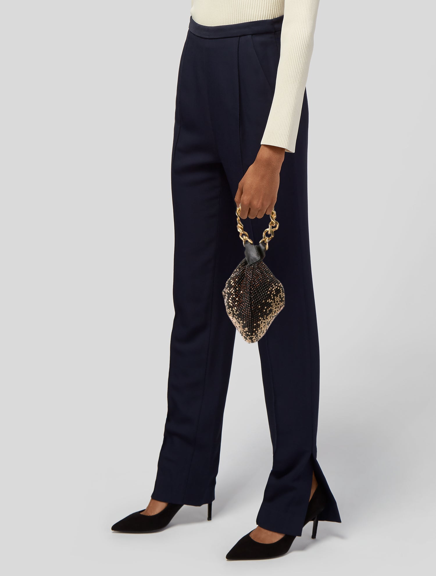 Versace Crystal Shoulder Bag