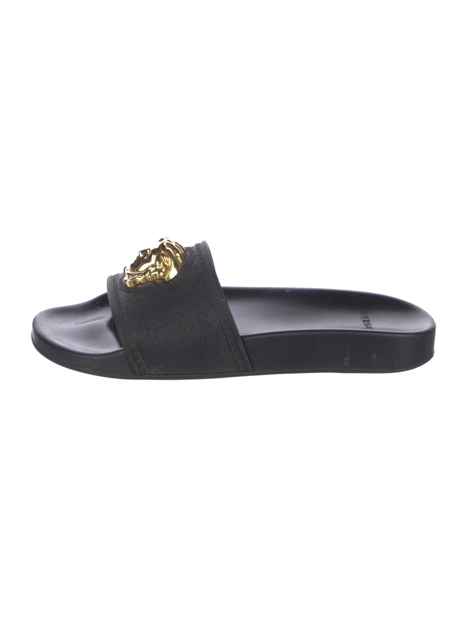 Versace Medusa Insignia Rubber Slides
