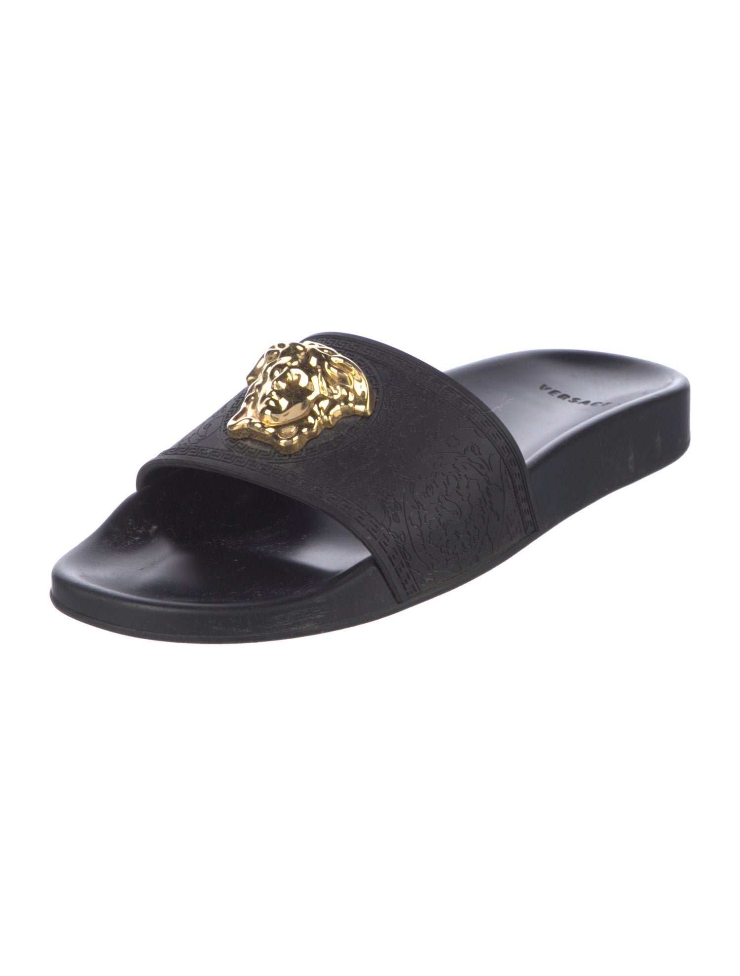 Versace Medusa Insignia Rubber Slides