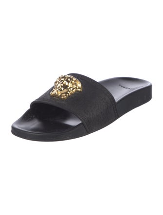 Versace Medusa Insignia Rubber Slides