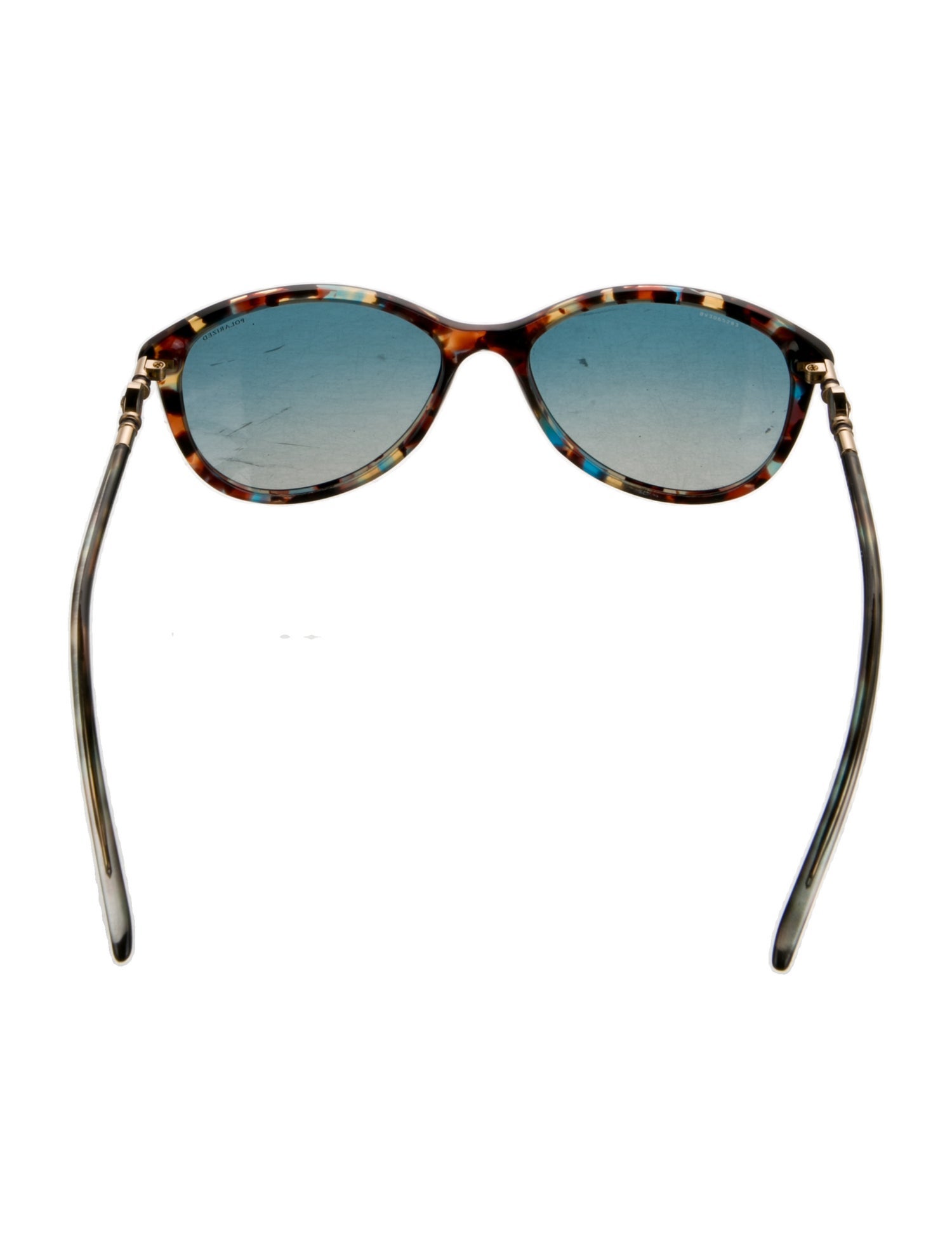 Versace Round Gradient Sunglasses