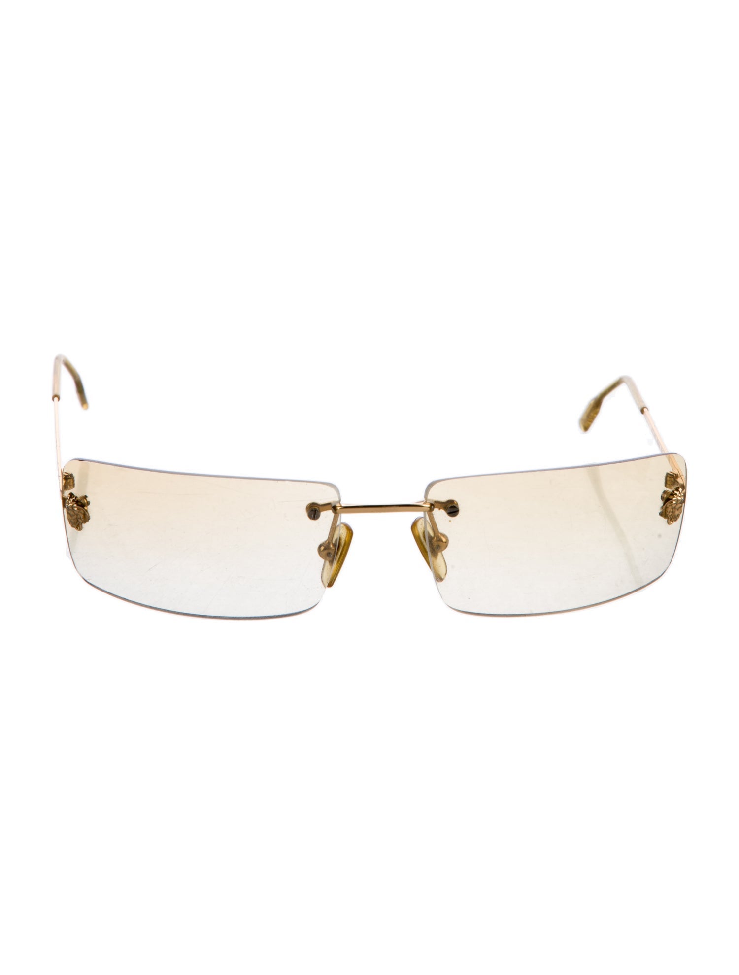 Versace Medusa Insignia Square Sunglasses