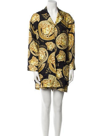 Versace Silk Printed Pant Set