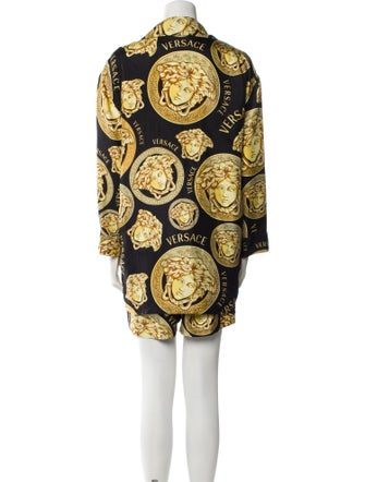 Versace Silk Printed Pant Set
