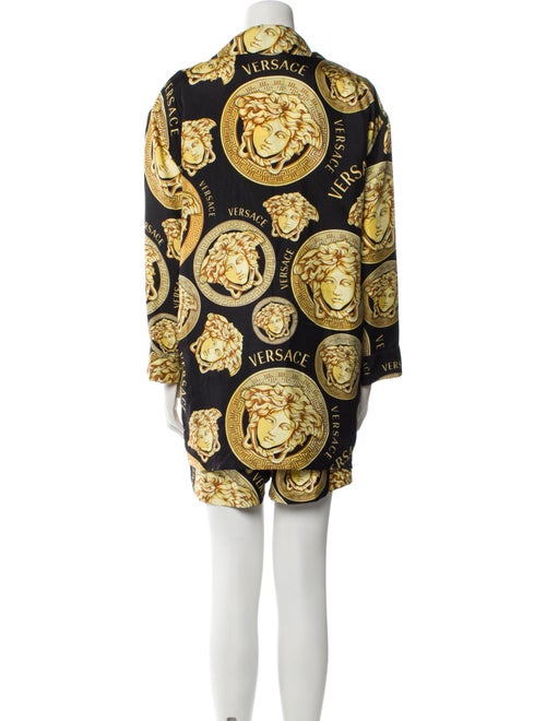 Versace Silk Printed Pant Set