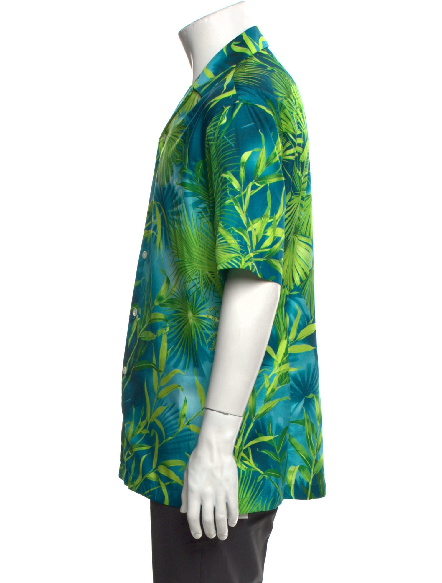 Versace Printed Short Sleeve Shirt