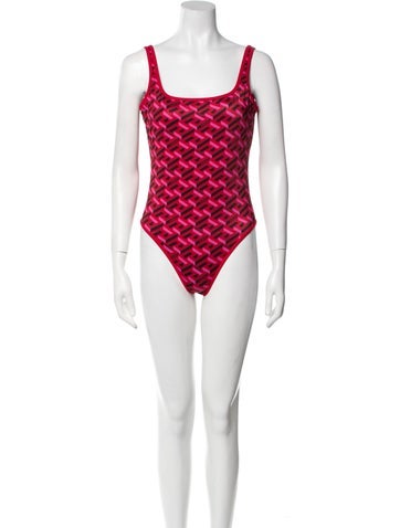 Versace Swimwear Printed One-Piece XS