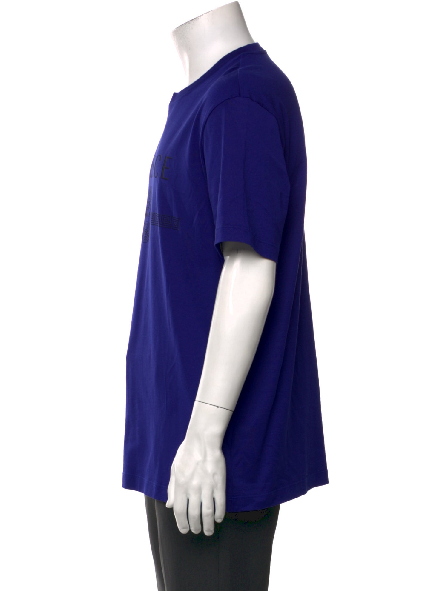 Versace Graphic Print Crew Neck T-Shirt