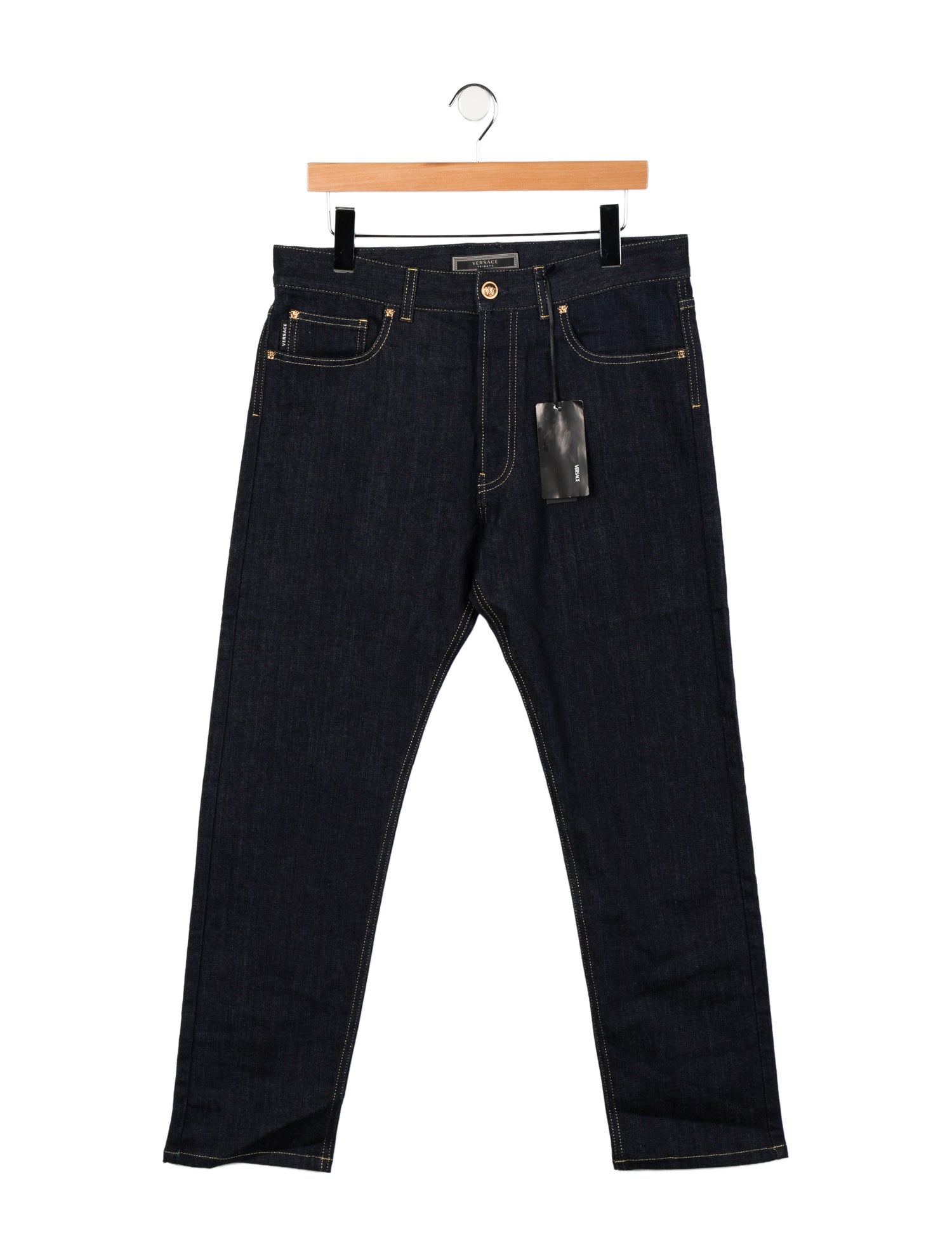 Versace Medusa Insignia Skinny Jeans w/ Tags