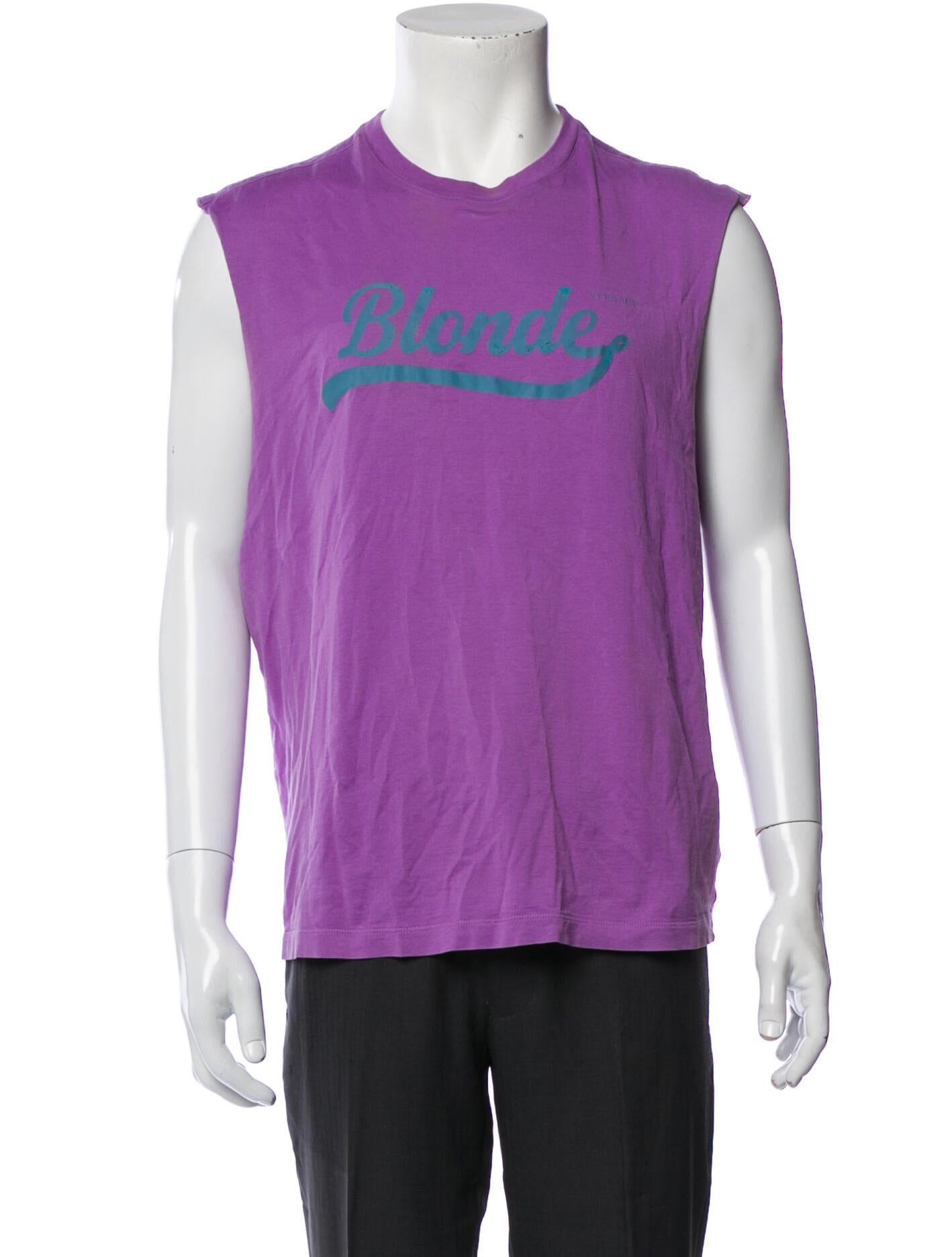 Versace Graphic Print Crew Neck T-Shirt