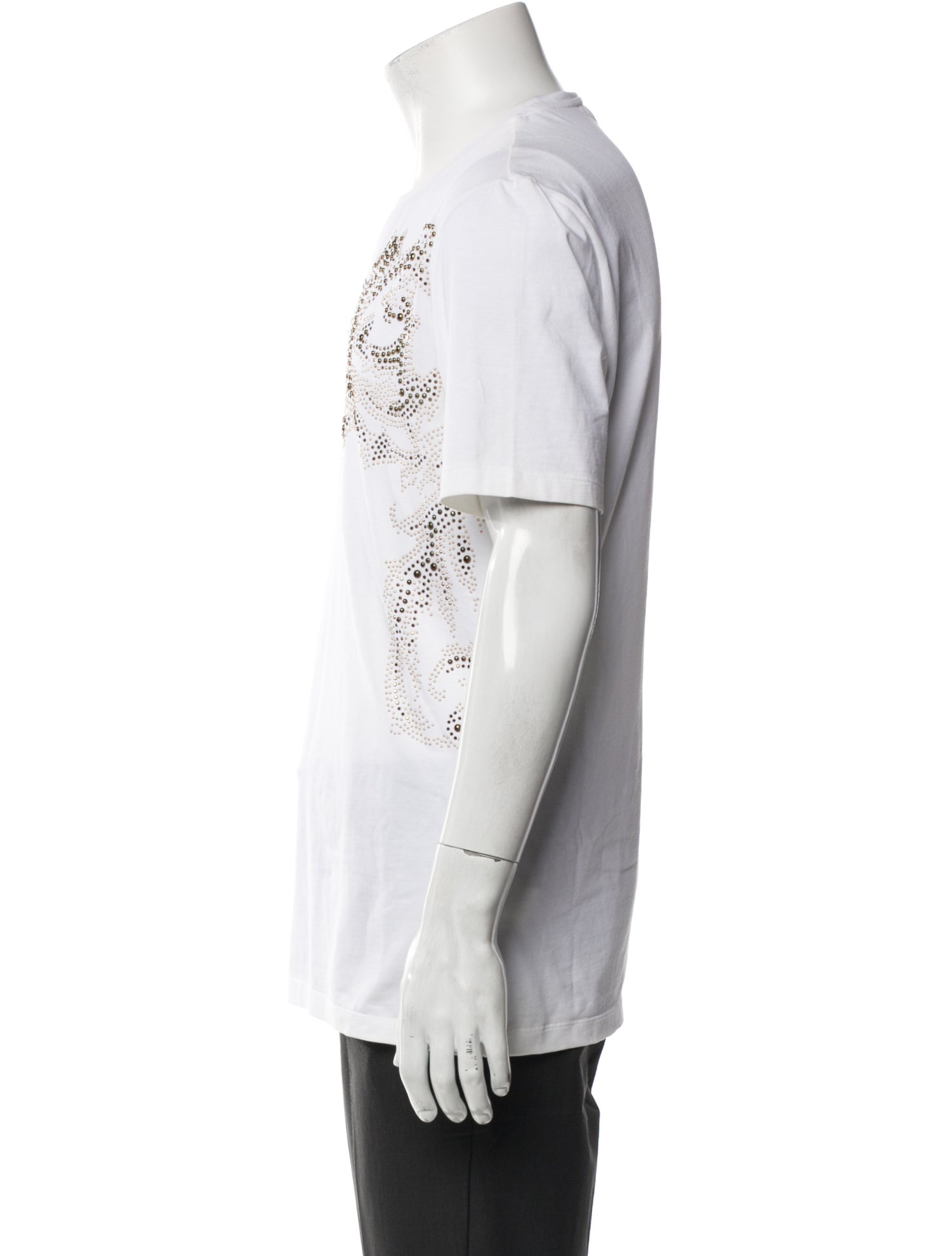 Versace Graphic Print Crew Neck T-Shirt