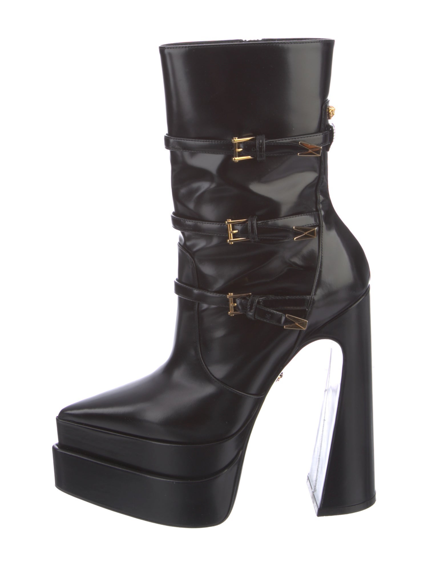 Versace Leather Boots