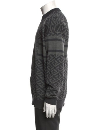 Versace Medusa Insignia Wool Pullover
