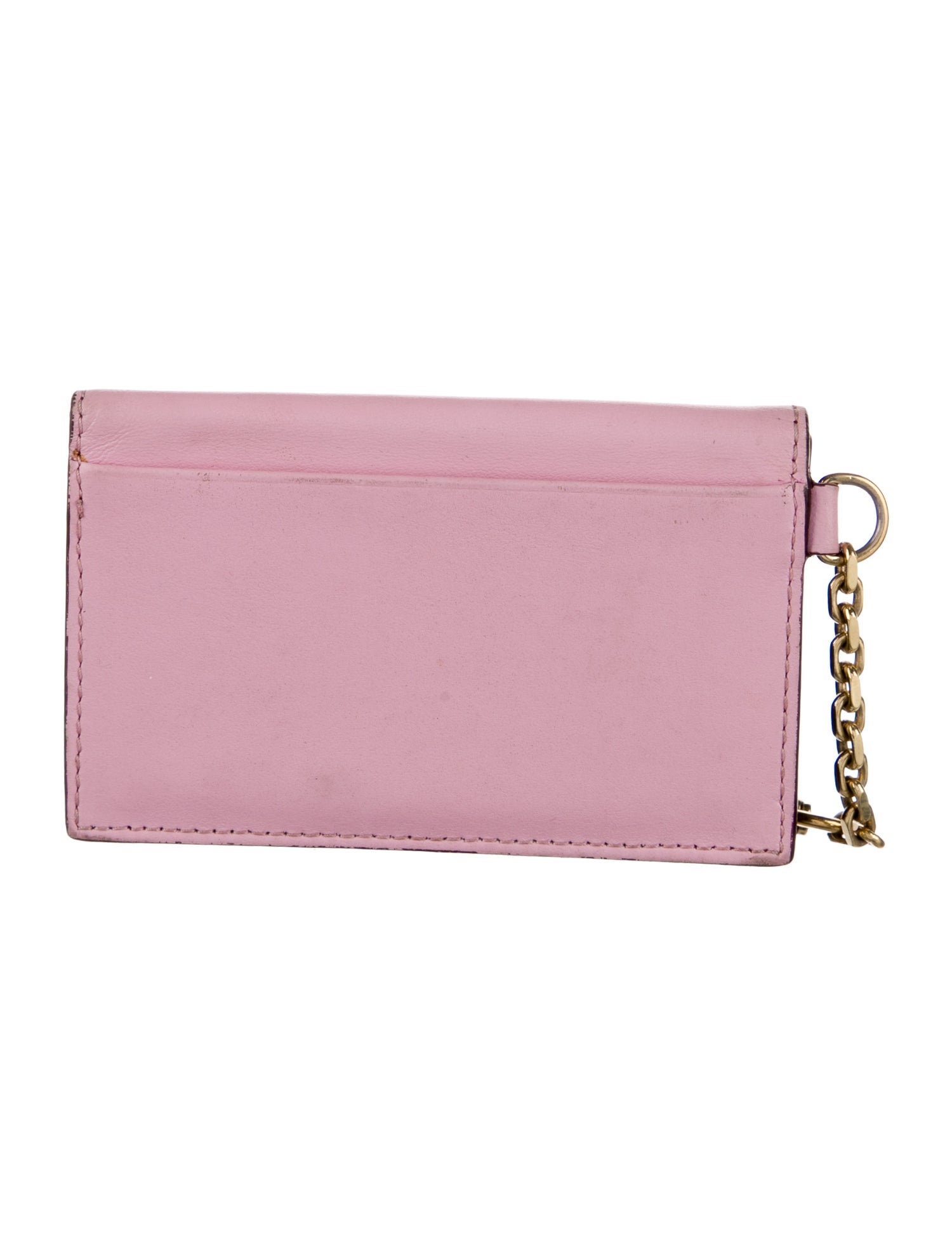 Versace Leather Wristlet