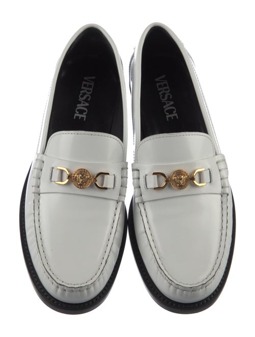 Versace Leather Loafers