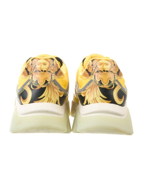 Versace Medusa Insignia Crystal Embellishments Chunky Sneakers