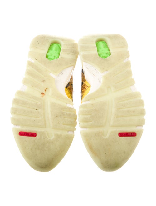 Versace Medusa Insignia Crystal Embellishments Chunky Sneakers